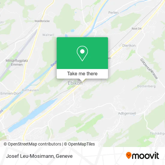 Josef Leu-Mosimann map