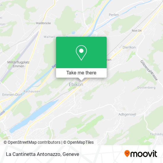 La Cantinetta Antonazzo map