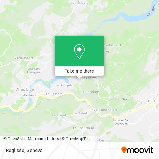 Reglisse map