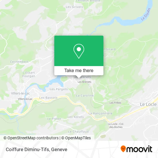 Coiffure Diminu-Tifs map