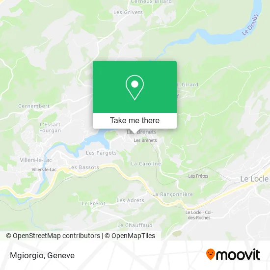 Mgiorgio map