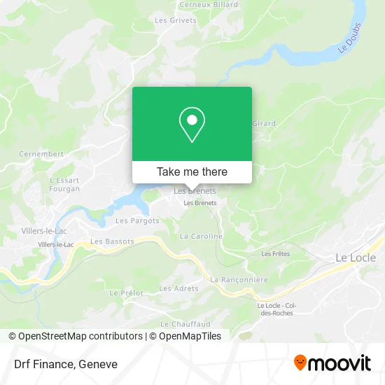 Drf Finance map