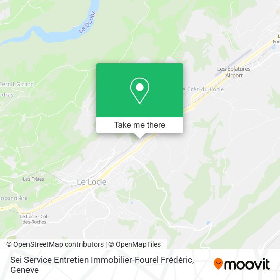 Sei Service Entretien Immobilier-Fourel Frédéric map