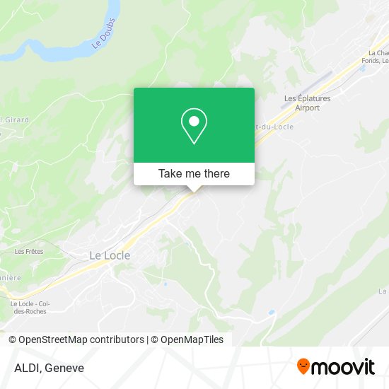 ALDI map