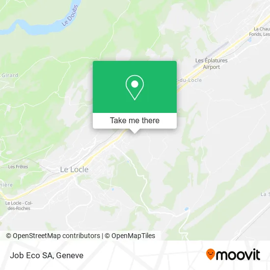 Job Eco SA map