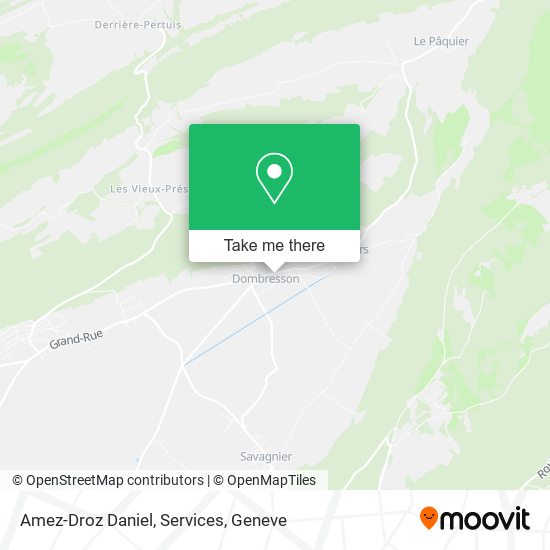 Amez-Droz Daniel, Services map