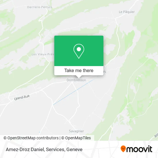 Amez-Droz Daniel, Services map