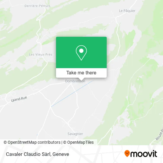 Cavaler Claudio Sàrl map