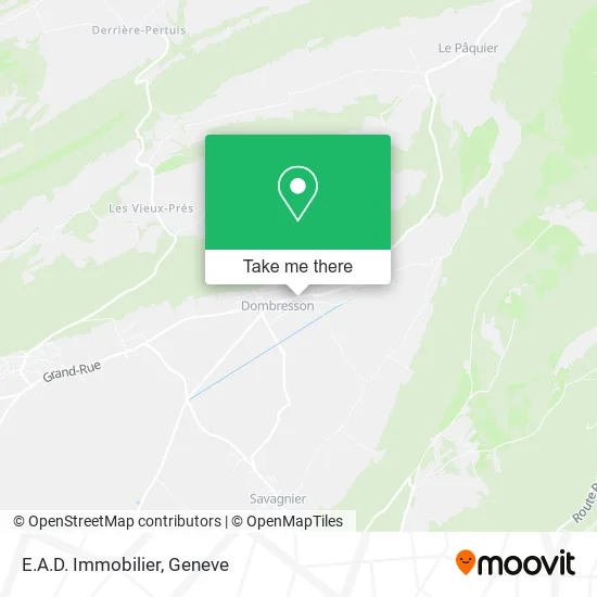 E.A.D. Immobilier map