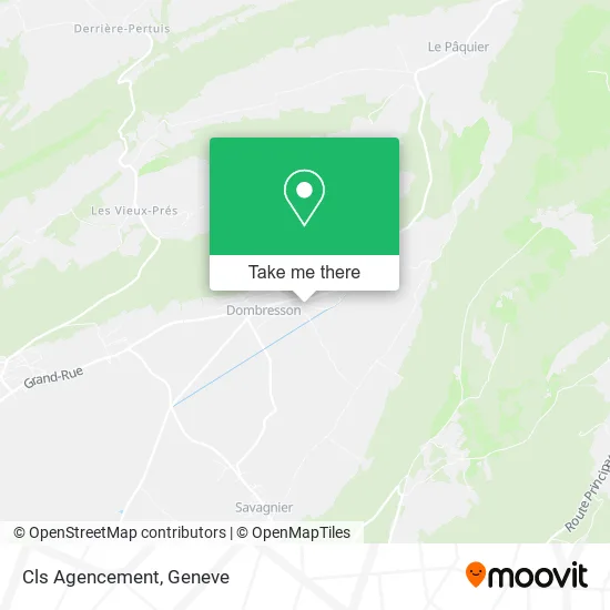 Cls Agencement map