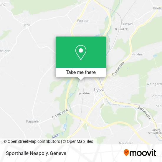 Sporthalle Nespoly map