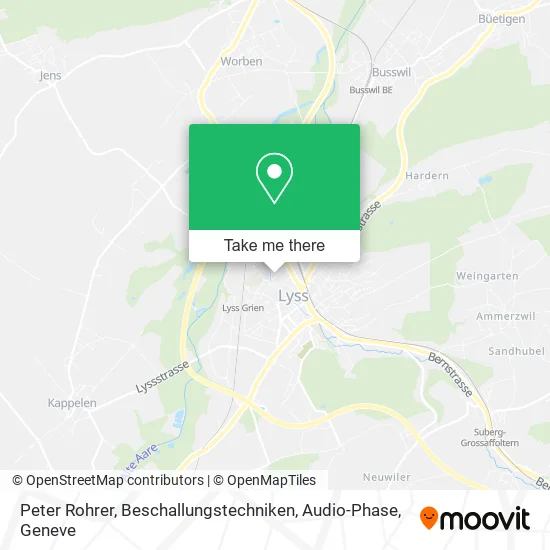 Peter Rohrer, Beschallungstechniken, Audio-Phase map