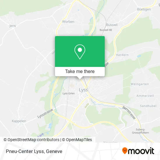Pneu-Center Lyss map