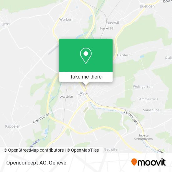 Openconcept AG map