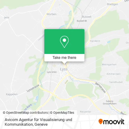 Avicom Agentur für Visualisierung und Kommunikation map