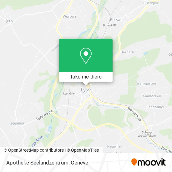 Apotheke Seelandzentrum map