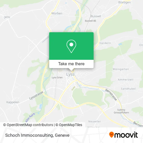 Schoch Immoconsulting map