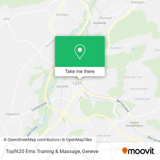 Topfit20 Ems Training & Massage map