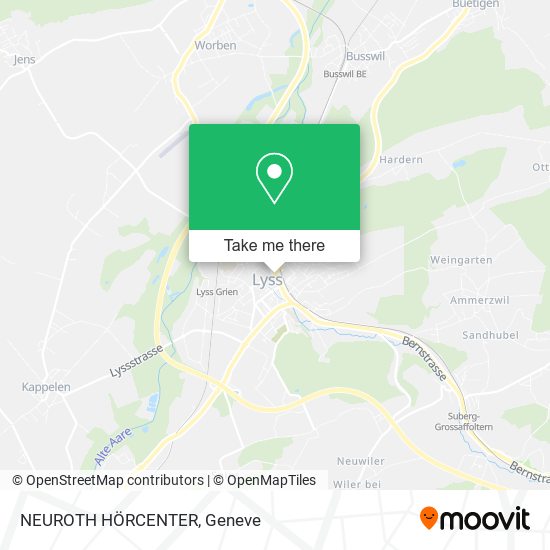 NEUROTH HÖRCENTER map