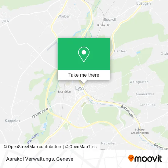 Asrakol Verwaltungs map