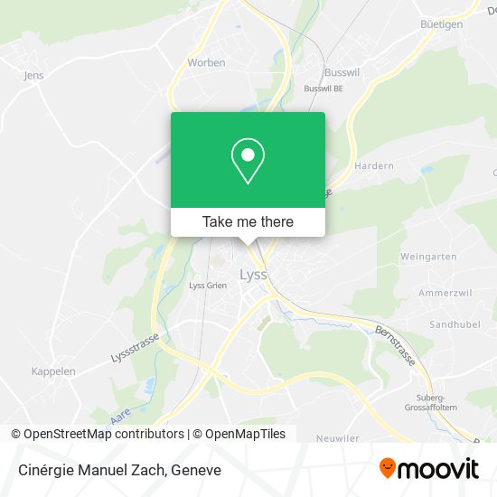 Cinérgie Manuel Zach map