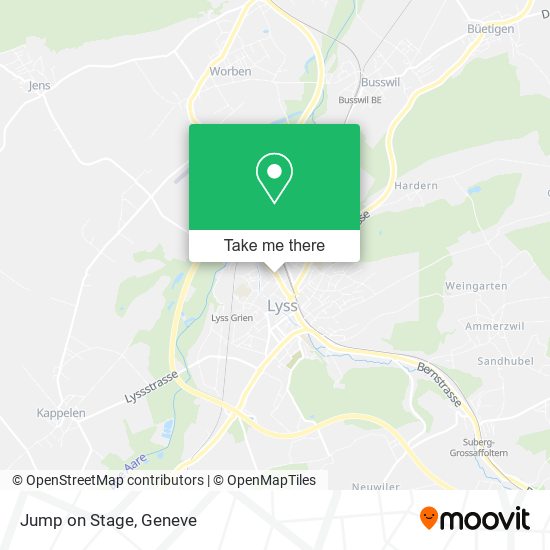 Jump on Stage map