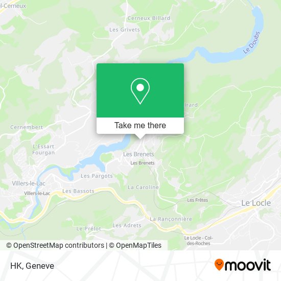 HK map