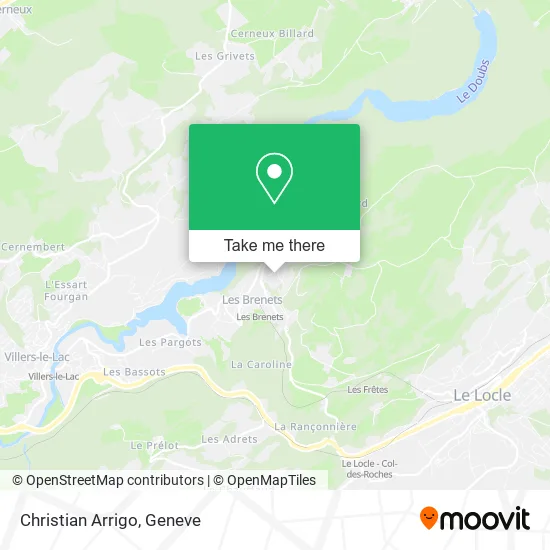 Christian Arrigo map