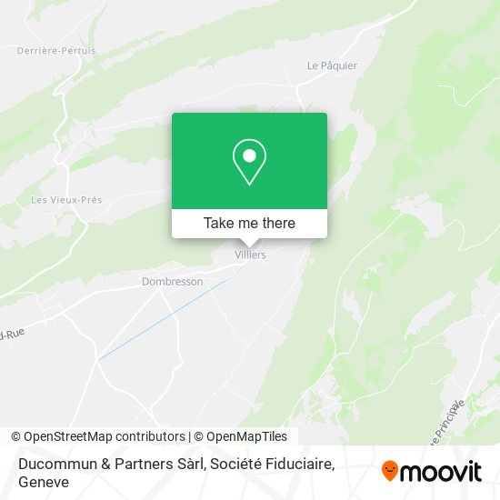 Ducommun & Partners Sàrl, Société Fiduciaire map