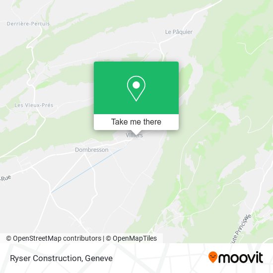 Ryser Construction map