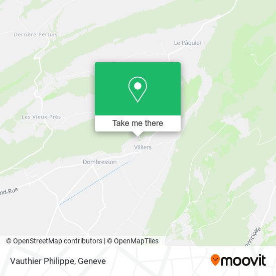 Vauthier Philippe map
