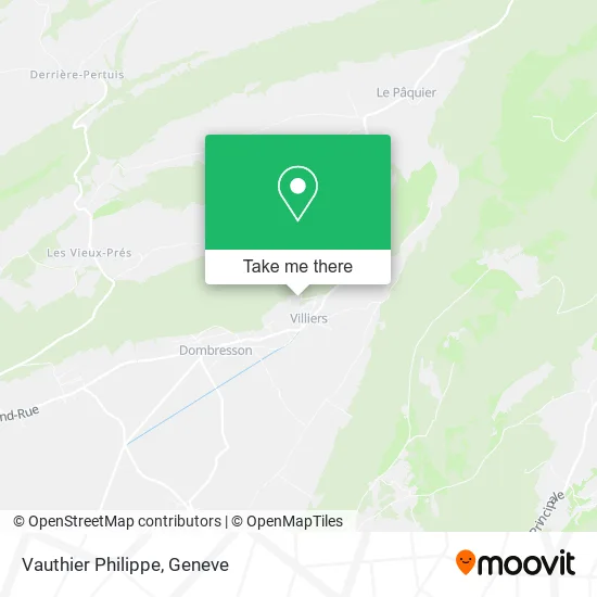 Vauthier Philippe map