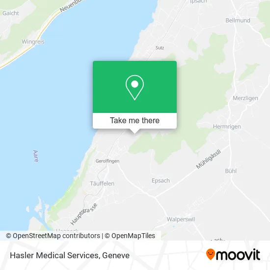 Hasler Medical Services map