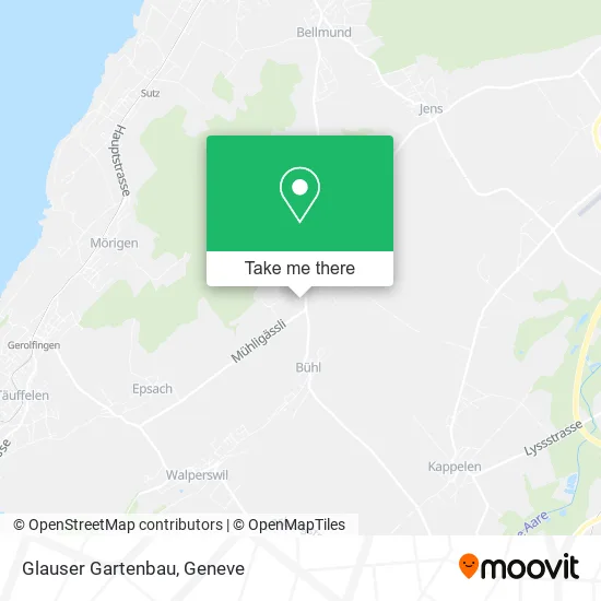 Glauser Gartenbau map