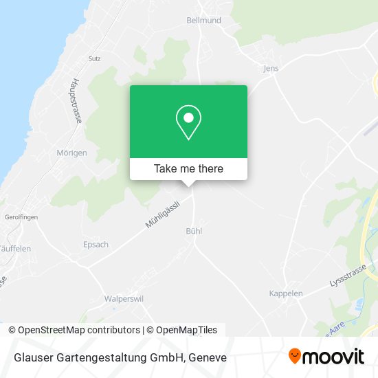 Glauser Gartengestaltung GmbH map