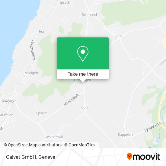 Calvet GmbH map