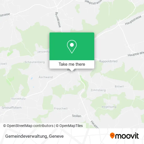 Gemeindeverwaltung map