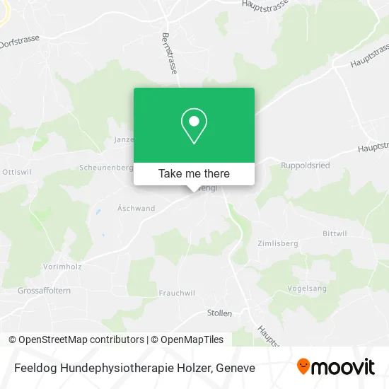 Feeldog Hundephysiotherapie Holzer map