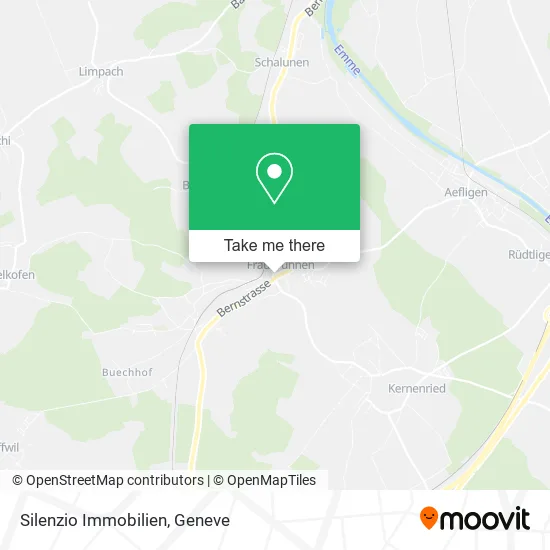 Silenzio Immobilien map