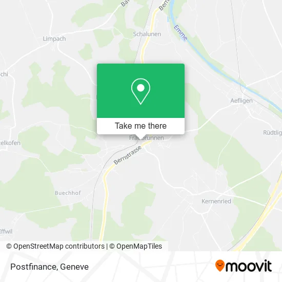 Postfinance map