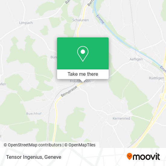 Tensor Ingenius map