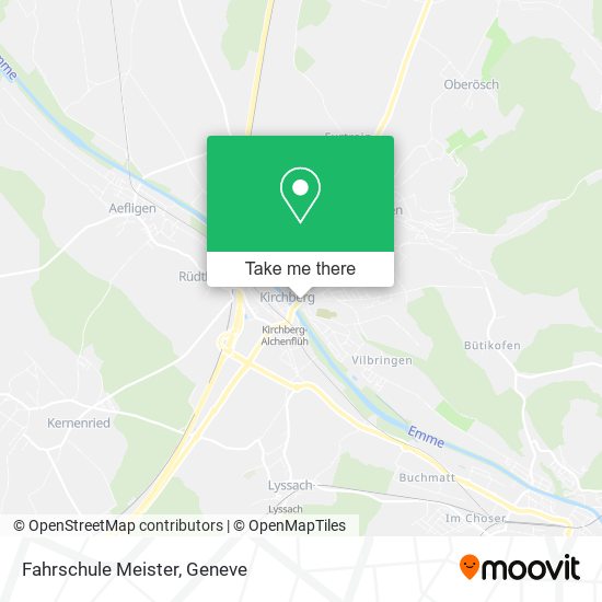 Fahrschule Meister map