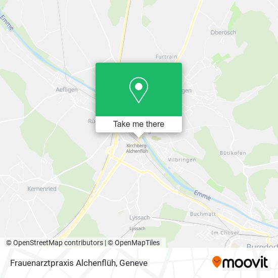 Frauenarztpraxis Alchenflüh map