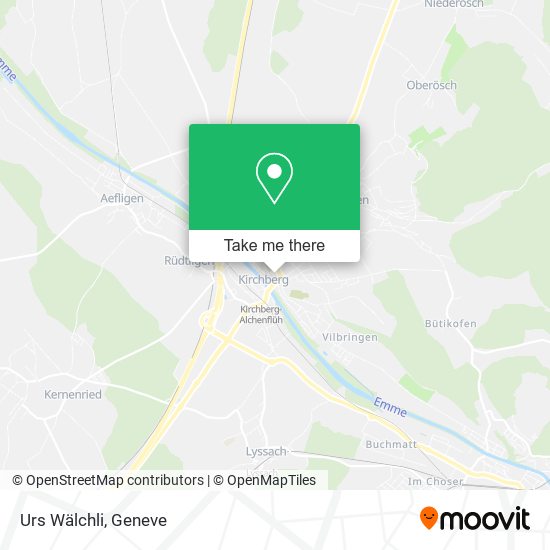 Urs Wälchli map