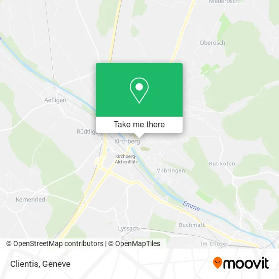 Clientis map