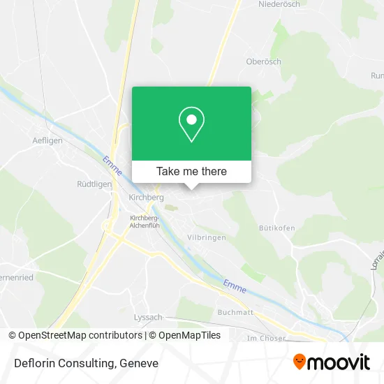 Deflorin Consulting map