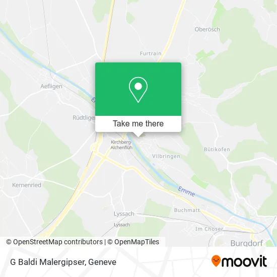 G Baldi Malergipser map
