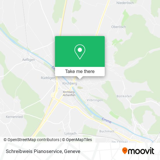 Schreibweis Pianoservice map