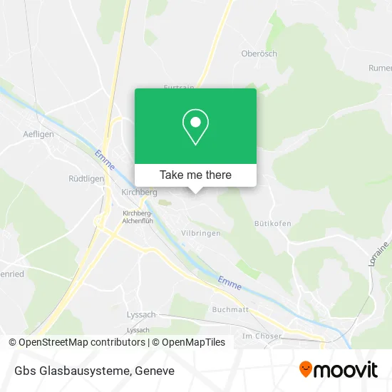 Gbs Glasbausysteme map