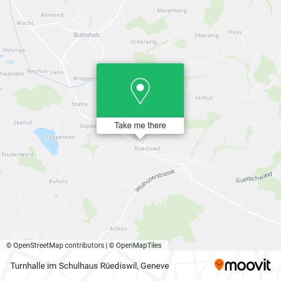 Turnhalle im Schulhaus Rüediswil map